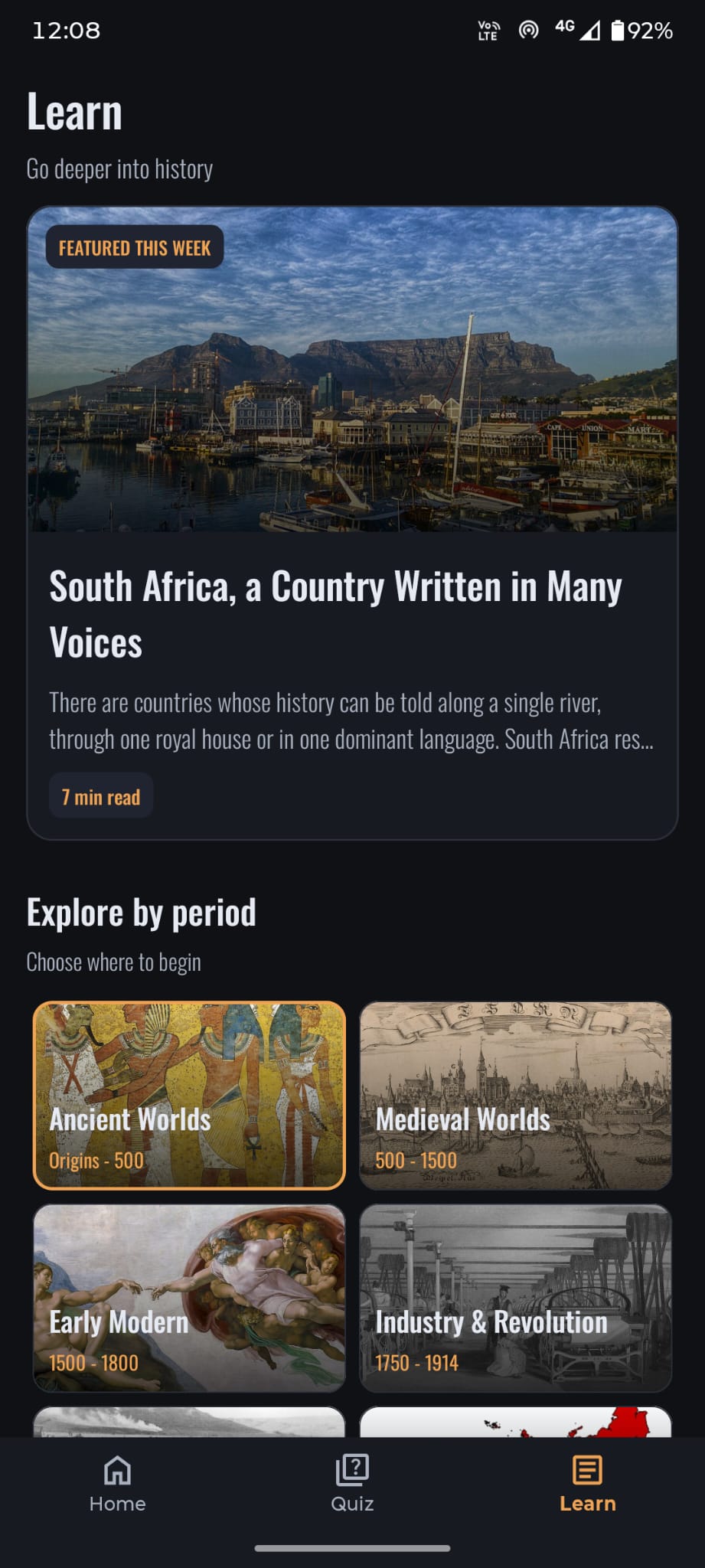 BackThen: Daily History — Discover